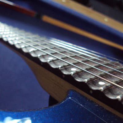 Scalloped Jackson PS 4,bluemetal FR-HB,playing a la Yngwie,Ritchie & Co! Bild 10