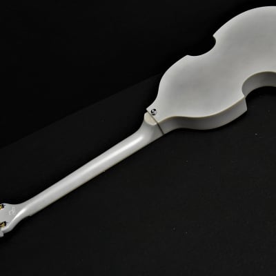 Hofner HI-459-PE PW Beatle 6 String Electric Guitar Pearl White Violin Body Shape image 8
