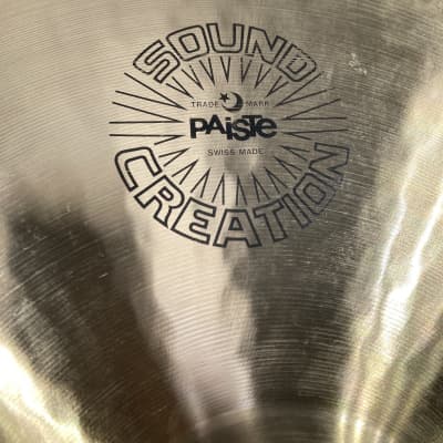 David Garibaldi's Tower of Power, Paiste 18" Sound Creation, Short Crash Cymbal, 1650g image 5