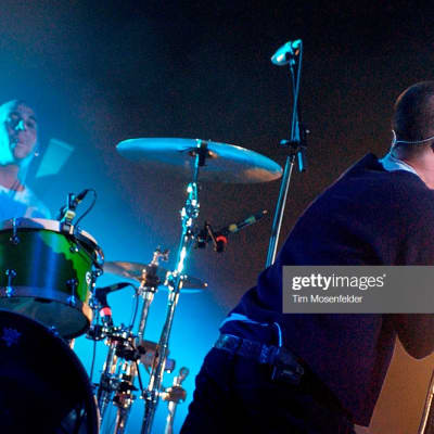 Black Cat Mark o’conell from Taking back sunday’s “where you want to be” custom drum kit image 5