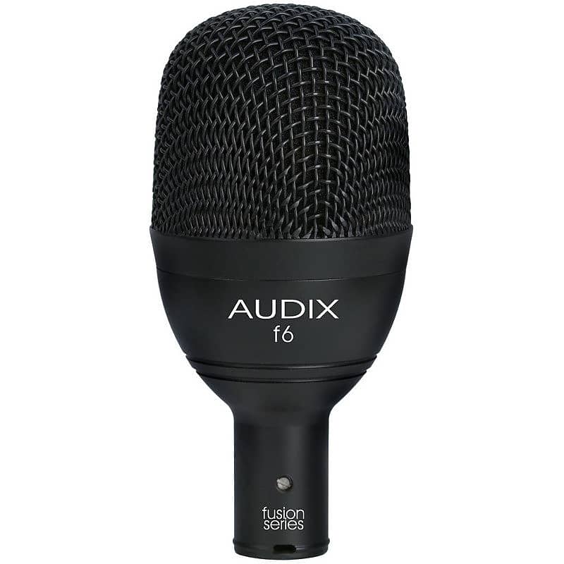 Audix f6 Fusion Series Hypercardioid Low-Frequency Instrument Microphone image 1