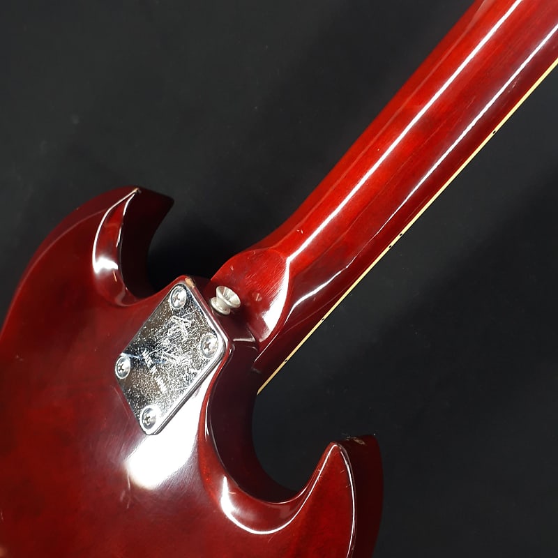 か*ふ様 Greco SG / 70s / ワインレッド / トレモロアーム付き Greco SG Japan 70s | Reverb Sweden