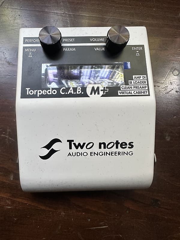Two Notes Torpedo C.A.B. M+ Speaker Simulator 2010s - White image 1