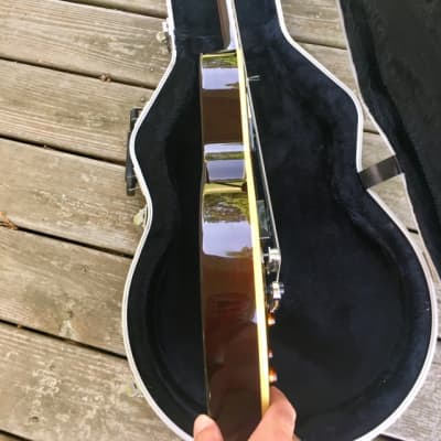 RARE Fender Squier M-77 M77 Goldtop Les Paul Singlecut style electric guitar w/ Gator case image 8
