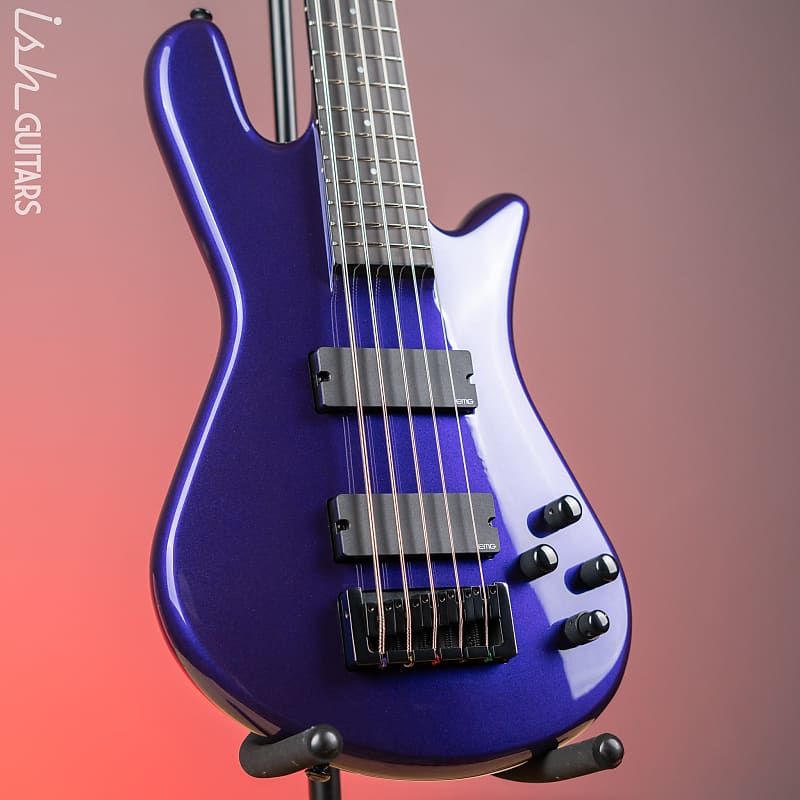 Spector Ns Ethos 5 Hp Bass Plum Crazy Demo Reverb 3641