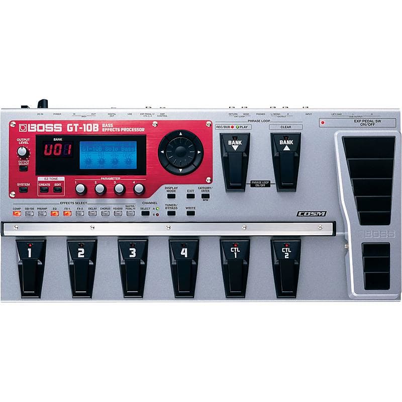 Boss GT-10B Bass Effects Processor image 1