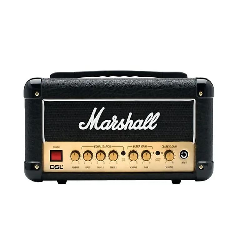 Marshall DSL1HR 1W Guitar Amplifier Head with Studio Quality Reverb, FX Loop, and Tone Shift with Low Power Capability image 1