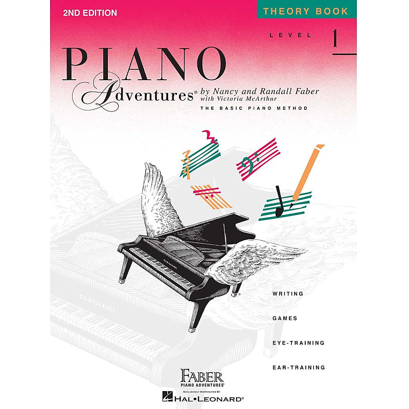 Faber Piano Adventures Level 1 - Theory Book - 2nd Edition: Piano Adventures image 1