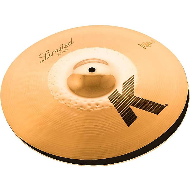 Zildjian 14" K Custom Hybrid Reversible Hi-Hat Cymbals (Pair) image 1