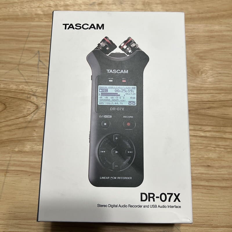 Tascam DR-07X Stereo Handheld Digital Audio Recorder / USB | Reverb