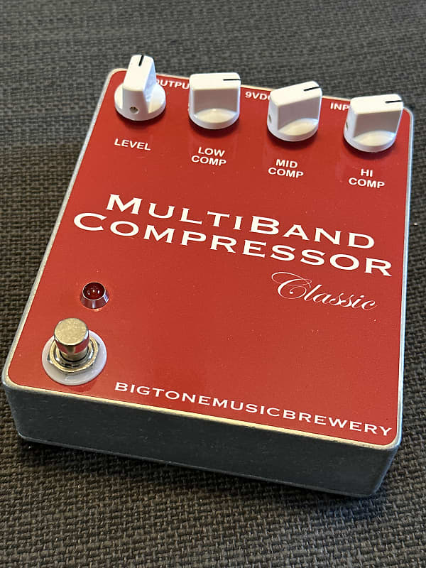 Big Tone Music Brewery MultiBand Compressor Classic Red Reverb