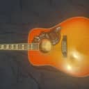 Epiphone Hummingbird Pro Acoustic/Electric Guitar Faded Cherry Sunburst