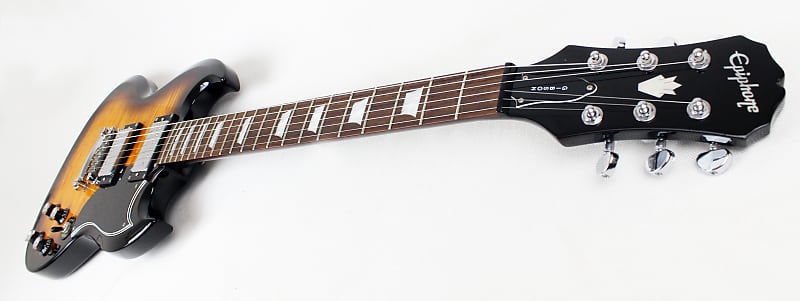 [希少カラー]Epiphone SG G-400 Deluxe サンバースト Epiphone G-400 Deluxe Flametop Electric Guitar @TopGuitars.info