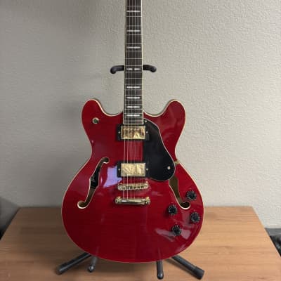 Peavey JF-1 EX Semi-Hollow (ES-335 Style) 3-Color Sunburst