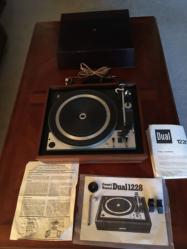 Vintage United Audio Dual 1228 Turntable