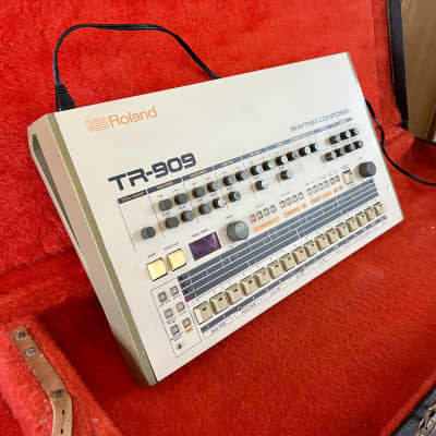 Roland TR-909 c 1983 original vintage analog drum machine image 1