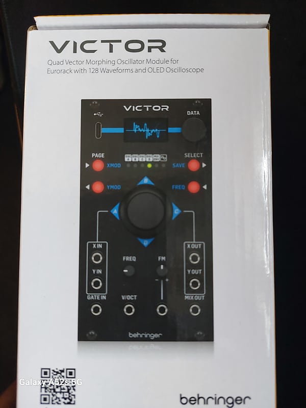 Behringer Victor Eurorack Module 2024 Present Black Reverb