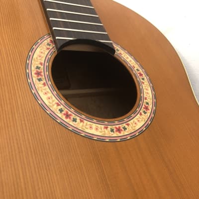 K Yairi CY116 Classical Guitar (2003) 56249 Cedar, Burl mahogany. Handmade in Japan. image 6