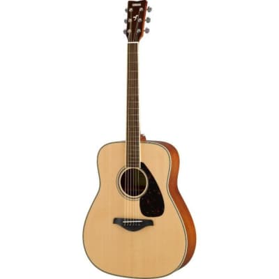 Yamaha FG740 SFM Acoustic Guitar, Natural | Reverb