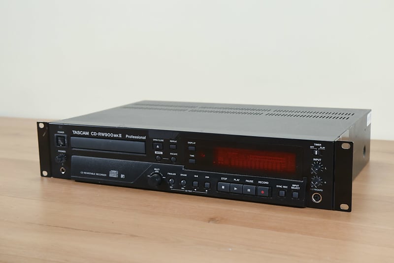 TASCAM - Graveur CD professionnel de studio CD-RW900 Mk2 (Neuf) - JSFrance