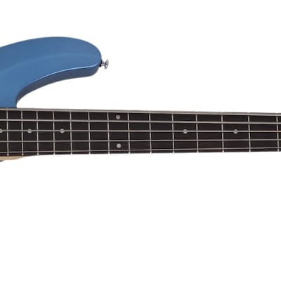 Fernandes Tremor 5 Deluxe Electric Bass - Gunmetal Blue Satin | Reverb