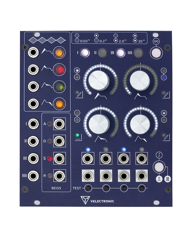 4ms Shaped Dual EnvVca ユーロラック