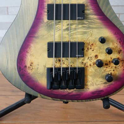 Schecter Riot-4 Bass Guitar - Aurora Burst image 6