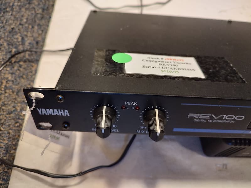 Used Yamaha REV100 Digital Reverberator image 1