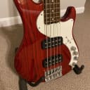 Fender American Deluxe Dimension Bass V HH 2015 Cayenne