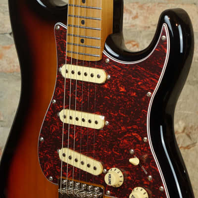 JET GUITARS JS300 SB - Stratocaster Roasted Maple Neck - Sunburst image 14