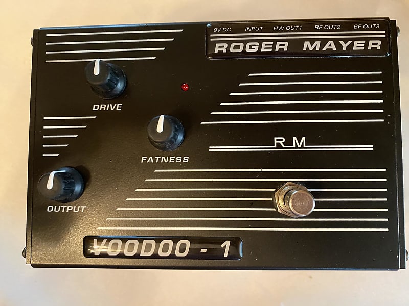 Roger Mayer Voodoo-1 Analogue Effect Black