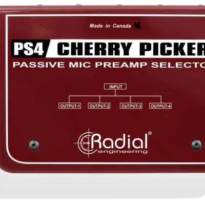 Radial Cherry Picker Studio Preamp Selector (Used/Mint) image 2