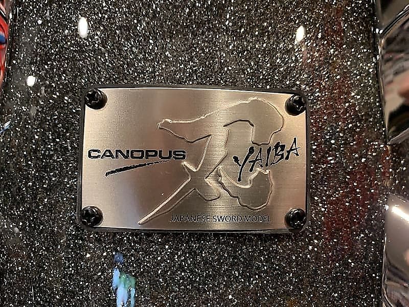 Canopus 10/12/14 Snare/16/22 Yaiba II Groove Drum Kit Set in Yaiba