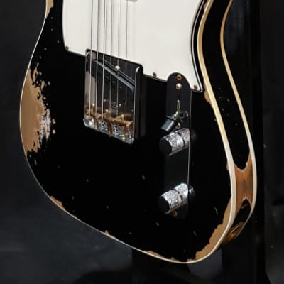 Fender Custom Shop 1964 Telecaster Custom Heavy Relic  2022 Black image 19