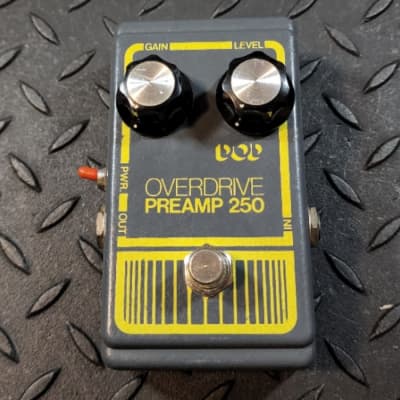 DOD Overdrive Preamp 250 Vintage 1979 Grey Box LM741C Chip Boost Side Clipping Toggle Mod image 1