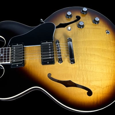 2023 Gibson ES-335 Dot Semi-Hollow Gloss - Vintage Burst image 2