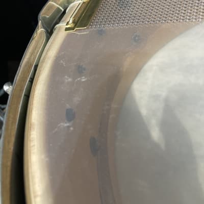 Ludwig & Ludwig - 14x5" (cut down)Top Hat and Cane Snare Drum 1940-1941 image 24