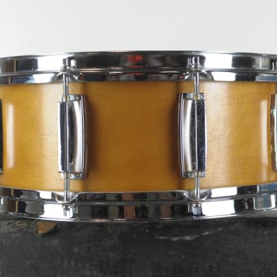 1980s Yamaha Recording Custom 5x14 Real Wood SD-055D Snare Drum image 7