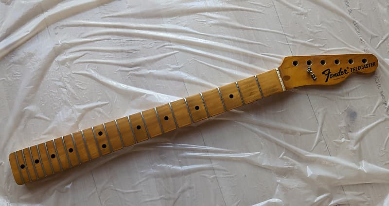 Authentic 1976 Fender Telecaster Maple Neck No Mods Great Example and Look