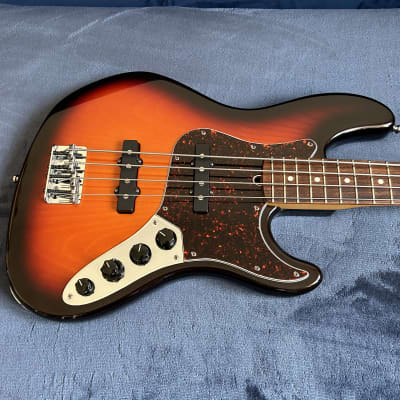 US Fender Jazz Bass Deluxe Suhr Era 1996 Active EQ - Sunburst image 1