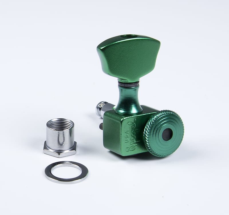 Sperzel Trim-Lok 3x3 Green locking tuner image 1