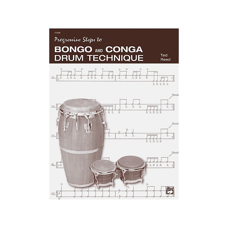 Alfred Bongo and Conga Drum Technique Book Reverb