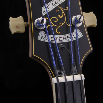Epiphone Masterbilt Century De Luxe Classic Archtop 4 String Bass 2018 Vintage Natural no case image 4