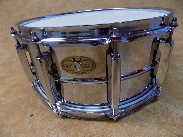 Pearl STS5514D 14x6.5" Sensitone Steel Snare Drum image 1