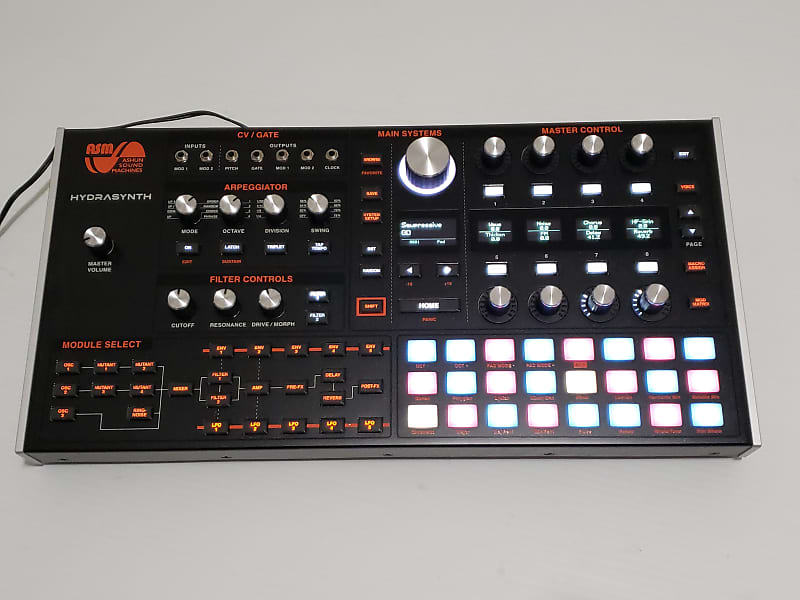 ASM Hydrasynth Digital Polyphonic Desktop Synthesizer Reverb