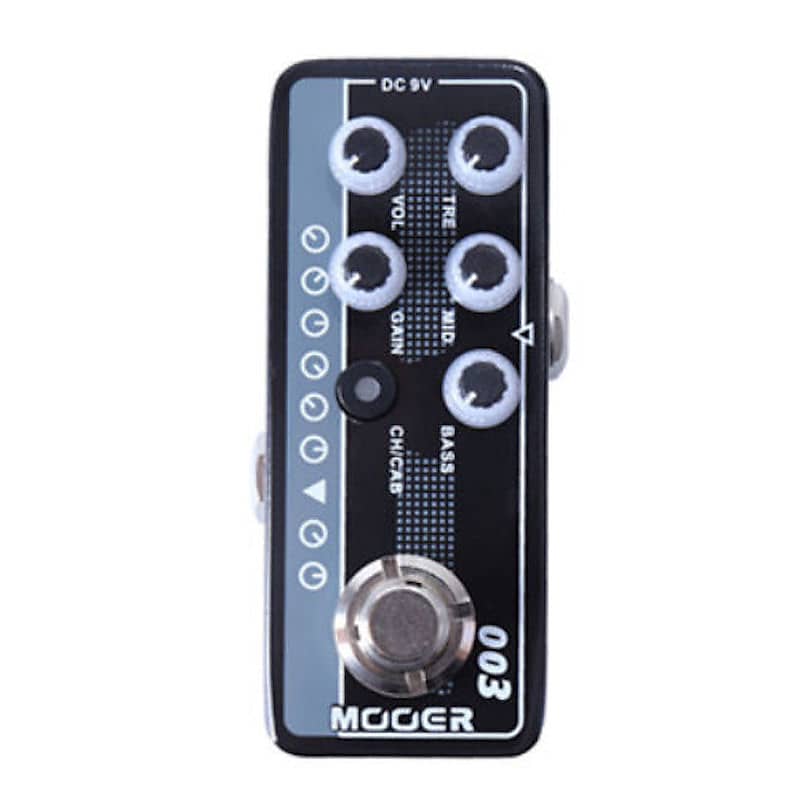 ギター MOOER Micro PreAMP 003 Koch Power Tone Mooer Micro Preamp 003 Power-Zone Electric guitar preamp