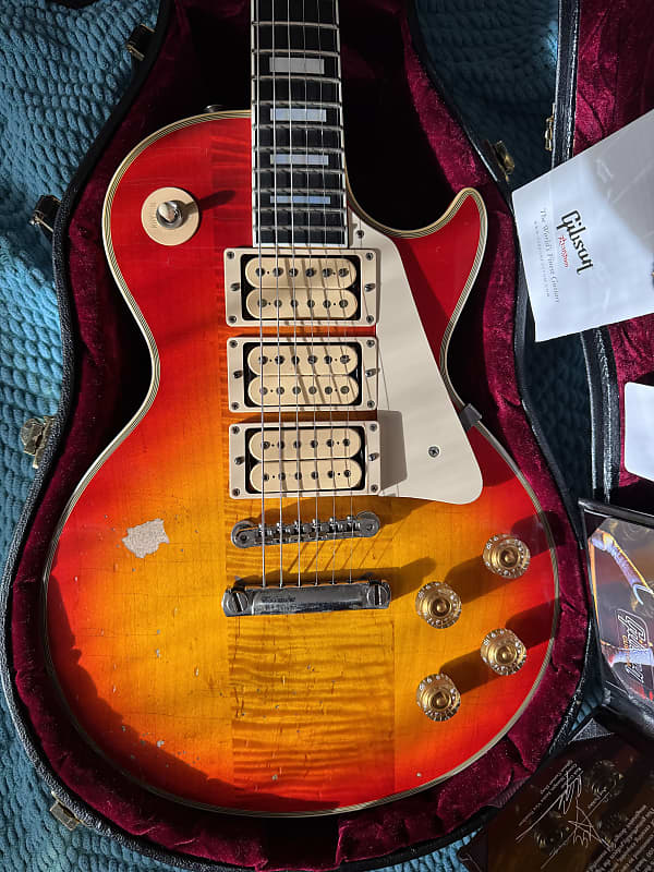 Gibson 2011 Ace Frehley Aged 1974 Budokan Les Paul Custom Shop Guitar image 1