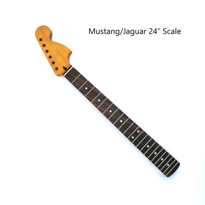 Replacement neck for Fender Mustang and Jaguar 24