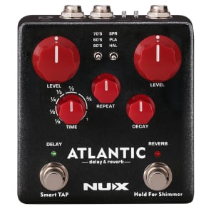 NuX NDR-5 Verdugo Series Atlantic Delay/Reverb