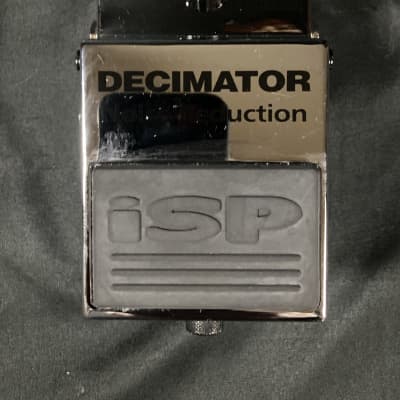 Reverb.com listing, price, conditions, and images for isp-technologies-decimator-noise-reduction-pedal